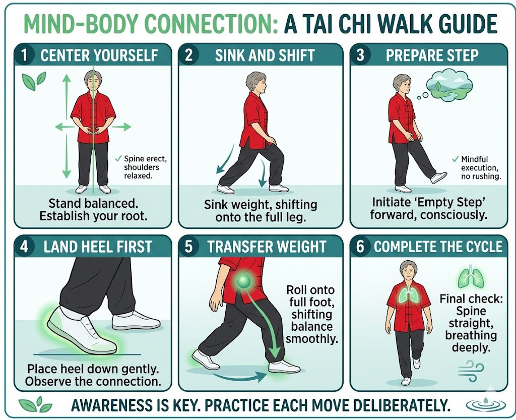 The Very Real Benefits of Tai Chi Walking