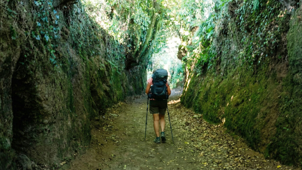 This road goes all the way to Santiago