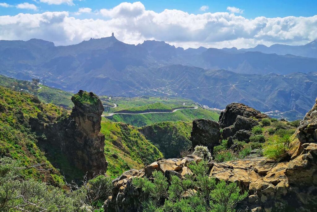La Etapa 3 del Camino de Santiago en Gran Canaria va desde Cruz de Tejeda hasta Gáldar (unos 21,5 km)
