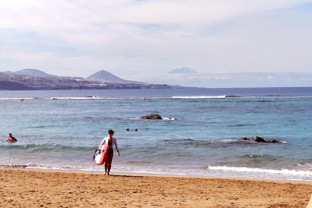 Playa de Las Canteras is widely considered one of Europe's best urban beaches.