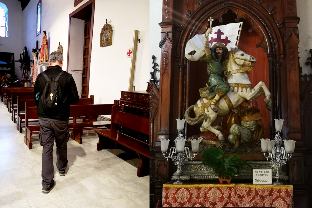 The Iglesia de San Bartolomé is the principal landmark in the village of Tunte (officially known as San Bartolomé de Tirajana) in the mountains of Gran Canaria, Spain.