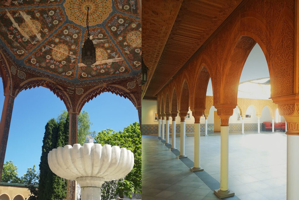 The word paradise derives from the Old Persian word "pairidaeza" and means "walled space"