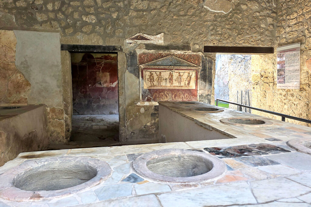 Pompeji legszebb villájában felszabadult rabszolgák éltek