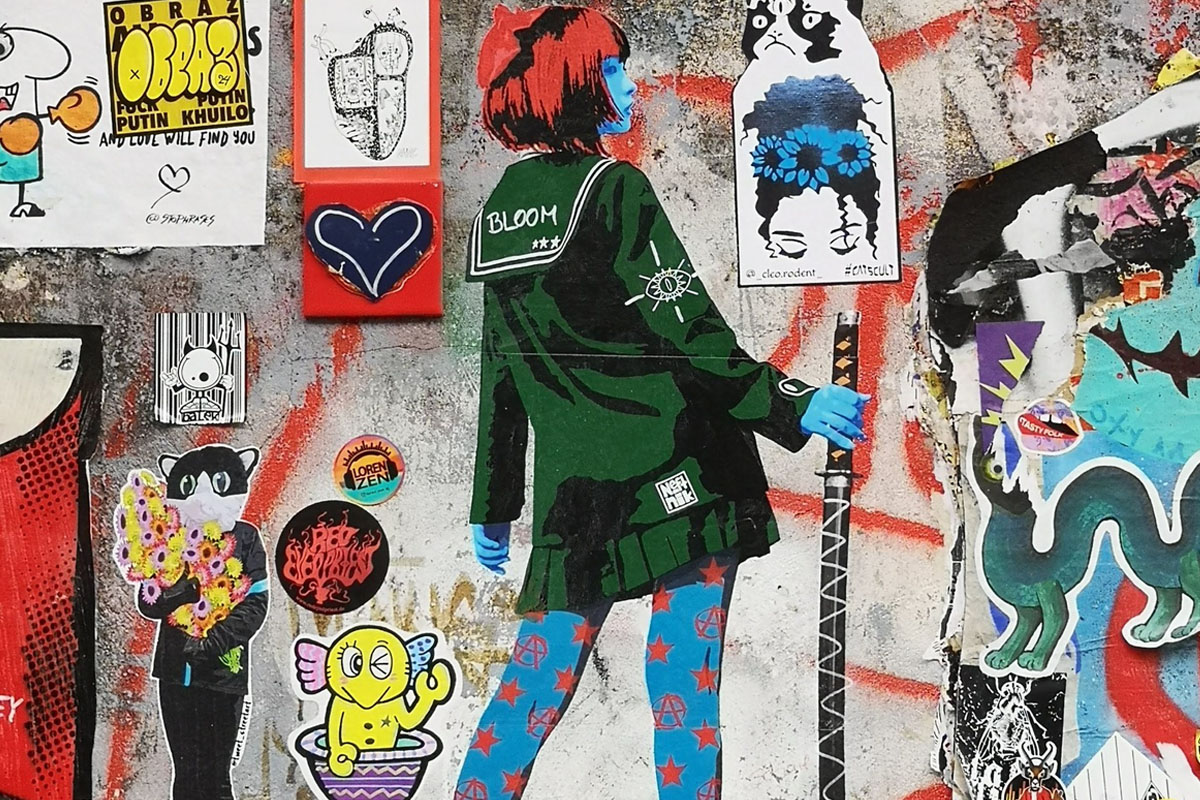 Berlin utcái, falakra írva: Graffiti kaland