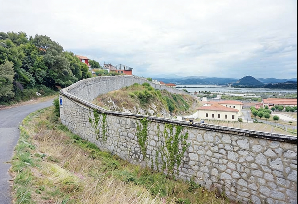 fegyház a camino de norte útvonalon